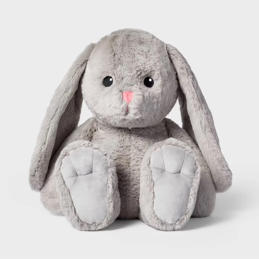 Plush beige Bunny Stuffed  Rabbit Toy